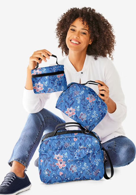 Deluxe 3-Piece Weekender Travel Set, Luggage Organizer for Weekend Getaways