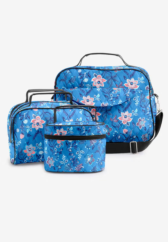 Deluxe 3-Piece Weekender Travel Set, Luggage Organizer for Weekend Getaways