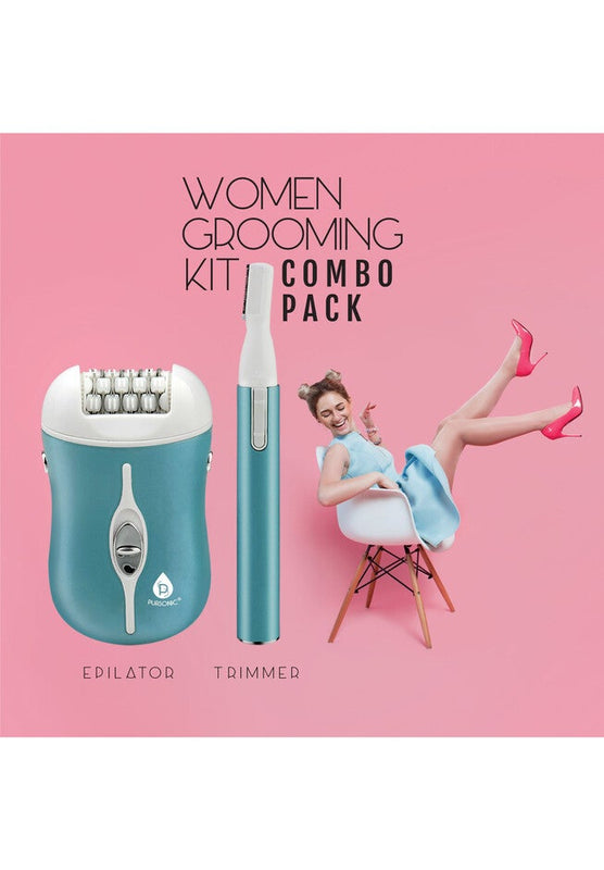 Rechargeable Epilator And Bikini Trimmer Combo Pack, , alternate image number 3