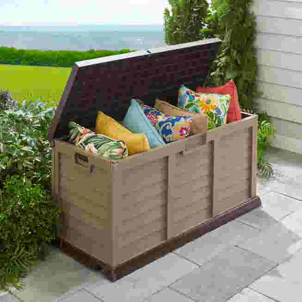 116-Gallon Rolling Deck Box