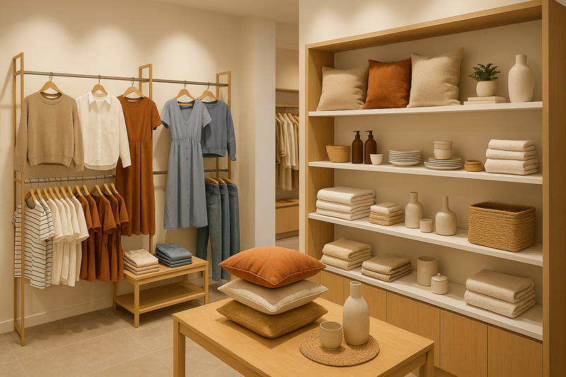  بيع الملابس و نستلزمات المزل