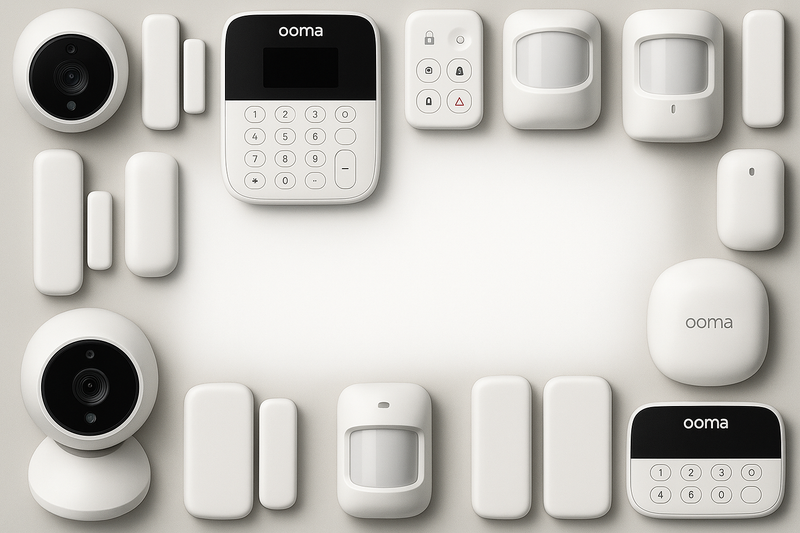  اريد صورة وسطها فارغ كي اكتب فيها و محيط بها منتجات ooma home security